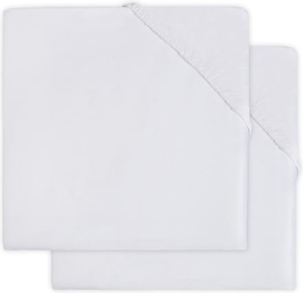 Jollein Hoeslaken Jersey Boxmatras 75x95cm White (2pack)