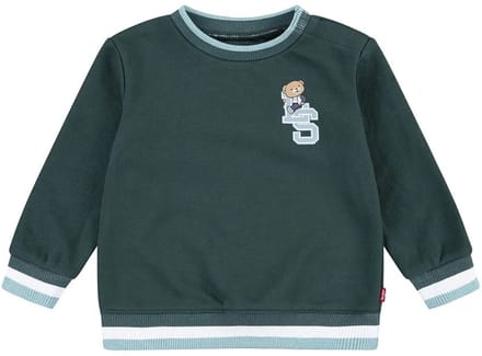 Levi's Boys Varsity Levi Tipped Crew Bistro Green Größe: 18M | Strickjacken Outlet | kids | Grün