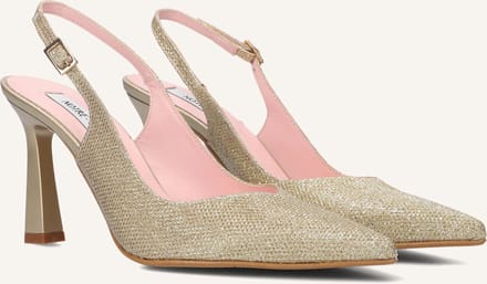 Notre-V 2378p Hakken Dames - Goudkleurig - Maat 38
