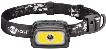 Goobay Led-hoofdlamp High Bright 240, Retail Box, Aantal cellen: 3 Stuks