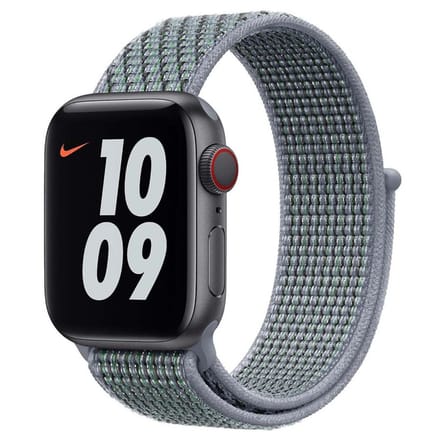 Apple Watch Nike Sport Loop - 44mm - Obsidian Mist - voor Apple Watch SE/5/6