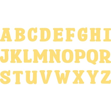 Sizzix Thinlits Ponssjabloon "Alphabet by Eileen Hull"