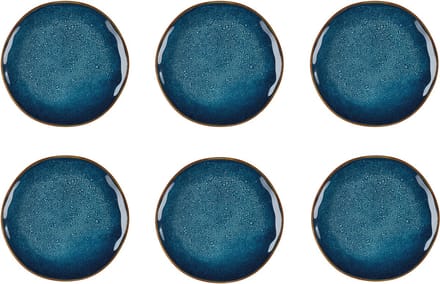 Medard de Noblat - Vertigo Denim - Dinerborden 27 cm - 6 delig - Stoneware