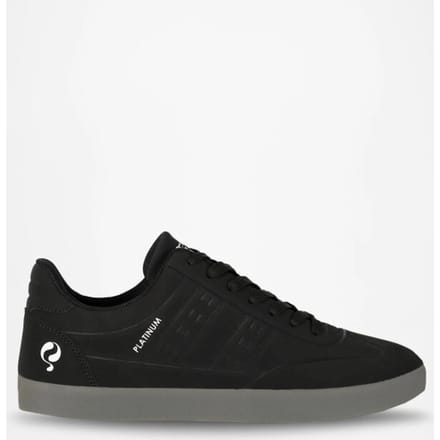 Heren Sneaker Platinum One - Zwart/Antraciet
