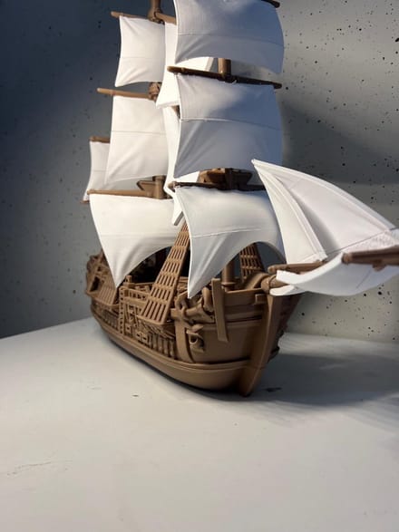 Boot Oud Historisch Piratenschip Model | Nautische Zeilschip Replica | Renaissance Galjoen Decor