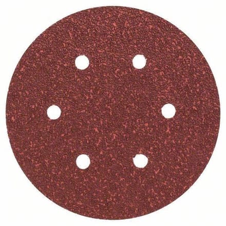 Bosch Accessories 2609256A29 Excenterschuurpapier Met klittenband, Geperforeerd Korrelgrootte (num) 40 (Ø) 150 mm 5 stuk(s)