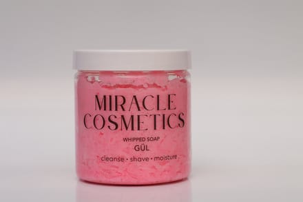 Rose - Whipped Soap & Shave Cream | 150g | Miracle Cosmetics