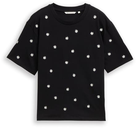 boxy fit t-shirt van zuivere katoen '