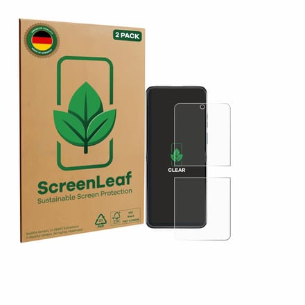 2 Stuks Screenprotector voor Motorola Razr 60 - Hoogwaardige Beschermfolie transparant