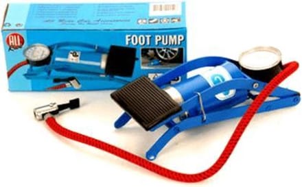 Fietspomp Voetpomp met manometer