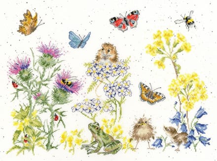 Borduurpakket Wildflower Memories - Bothy Threads