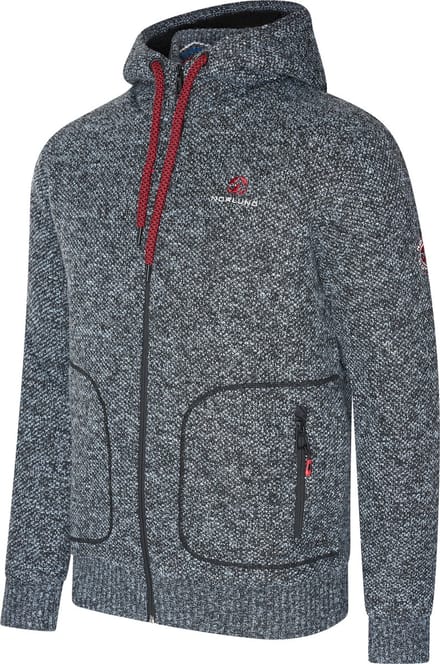 Norlund - Heren Vest Ziphood Narvik - Grijs - Maat M