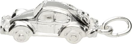 Zilveren Volkswagen kever kettinghanger