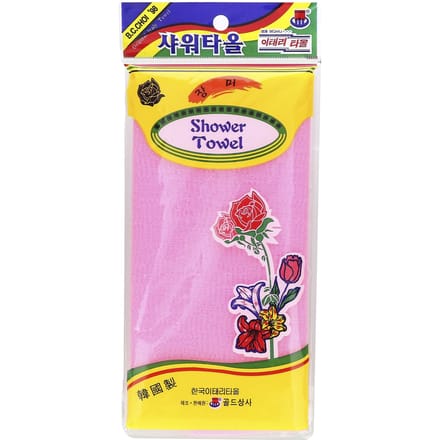 Goldsangsa, serviette de douche, rose, 1 pièce pink