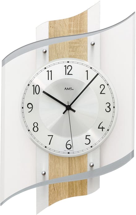 Wandklok radiogestuurd AMS - 5520