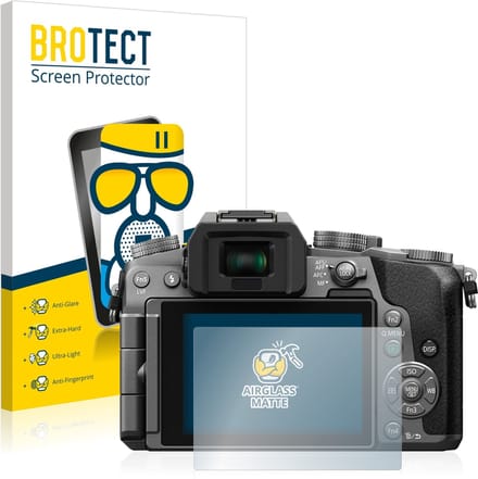BROTECT - Screenprotector voor Panasonic Lumix DMC-G70 - Folie Beschermfolie Beschermglas matte