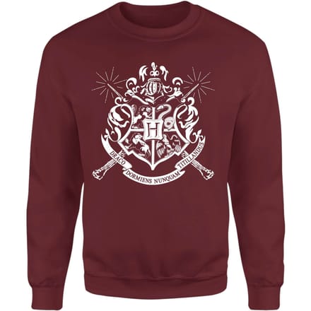 Harry Potter Hogwarts House Crest Sweatshirt - Burgundy - M
