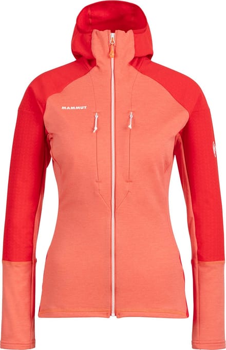 Mammut Eiswand Advanced Fleece Met Volledige Rits Rood S Vrouw