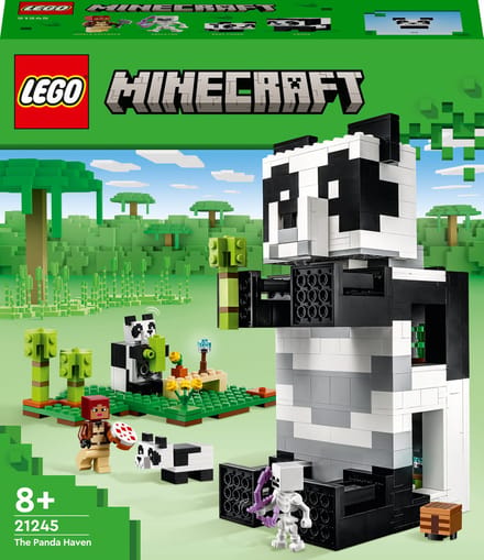 LEGO Minecraft Het Panda Huis Speelgoed voor Kinderen met Dieren Figuren 21245