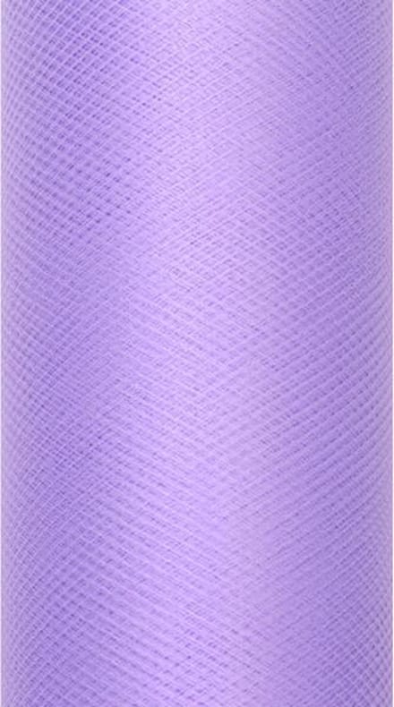 """Tule, violet, 0.5 x 9m"""