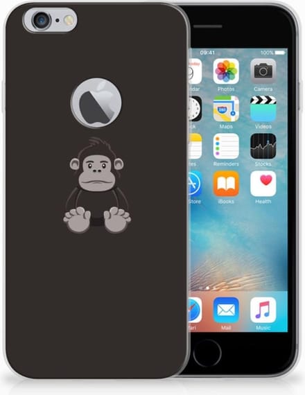 Apple iPhone 6 Plus | 6s Plus Telefoonhoesje met Naam Gorilla
