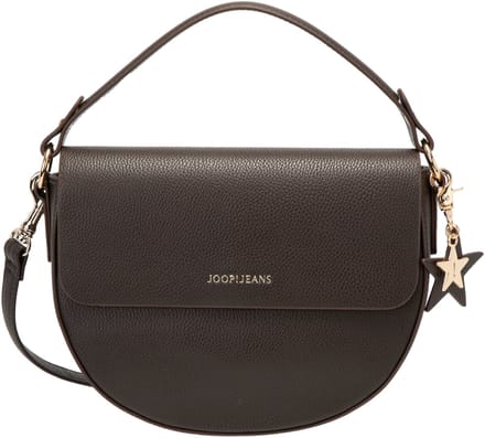 JOOP! schoudertas Salve Kaley Shoulderbag Darkbrown donkerbruin