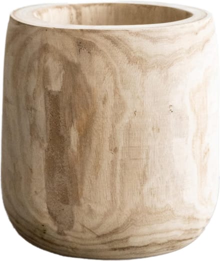Pot - Hout lichtbruin - Pia pot - L - H31 W29