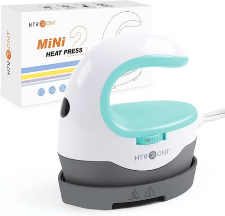 Mini Warmtepers voor T-shirts en Hoeden - Draagbare Ijzer Persmachine voor Verwarming Transfer Projecten