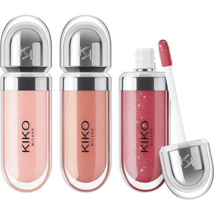 KIKO MILANO 3D Hydra Lipgloss (22 Grenats Rouges Scintillants) 6,5 ml