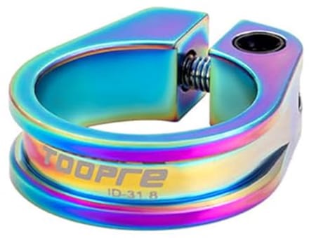 Aluminium Quick Release Fiets Seat Klem 31.8mm - Multicolor voor Mountainbike