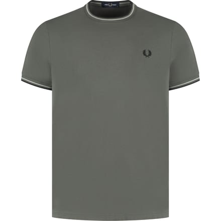T-shirt Korte Mouw Fred Perry TWIN TIPPED T-SHIRT