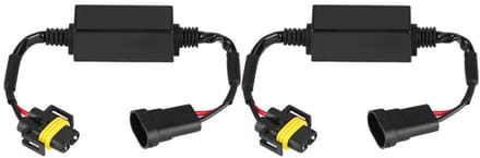 LED-decoder, geschikt voor H8/H9/H11 autoremlichten, probleemloos.