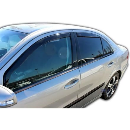 J&J AUTOMOTIVE | Heko Deflecteurs d'air Déflecteurs de Vent Pour Mercedes E Classe W211 2002-2008