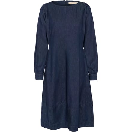 Denim Jurk Casual fit Rinse Wash blue