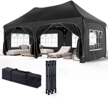 VLSelect® Partytent Opvouwbaar - Feesttent - Paviljoen - 3x6M