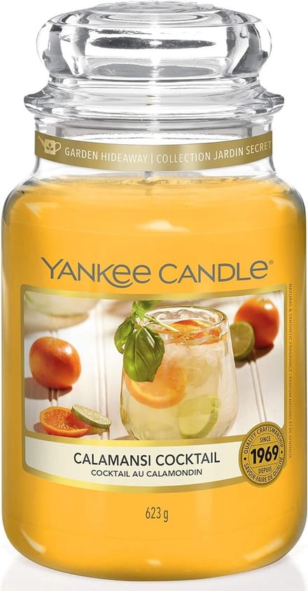 Grote Geurige Potkaars, Calamansi Cocktail, 150 Uur Brandduur