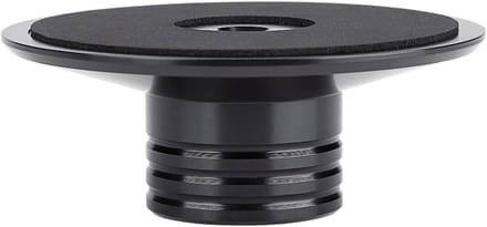Black Record Weight Clamp Turntables Metal Disc Stabilizer Black (BLACK)