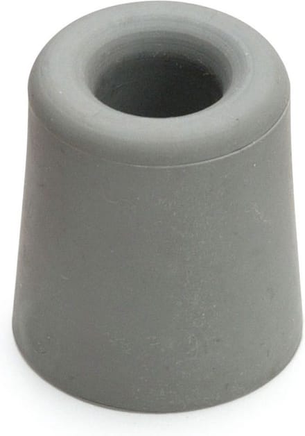 Deurbuffer ø31x33mm Grijs Rubber