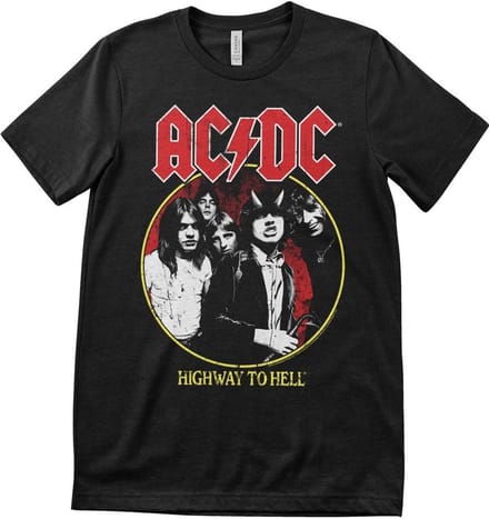 AC/DC Highway To Hell 1979 Tour T-shirt PS-1-ACDC001-H60-16