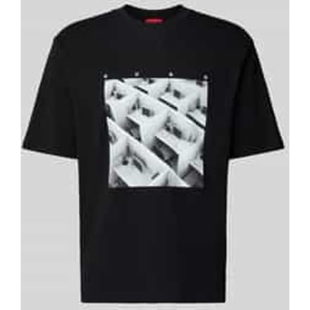 Slim fit T-shirt van puur katoen Model 'DODGER'