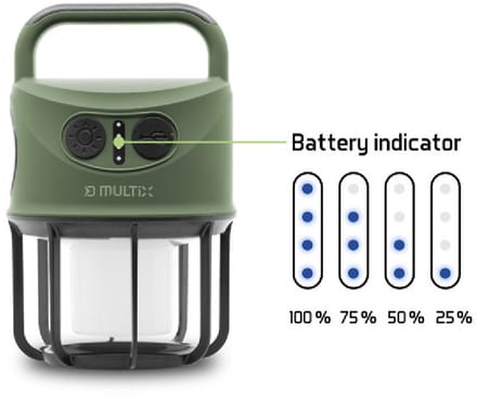 Delphin Multix Camping Lamp 4400 mAh