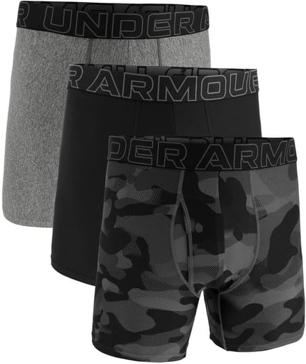 Under Armour Boxershorts UA PERFORMANCE TECH - PRINT 6 IN 3PK Set van 3