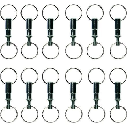 Basi 0006-0545 4026434114799 Sleutelhanger Zilver 12 stuk(s)