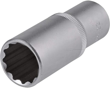 SW-Stahl 05632L-27 Dopsleutelset | Ratelset, 1/2 inch, lengte 27 mm, 12-punts