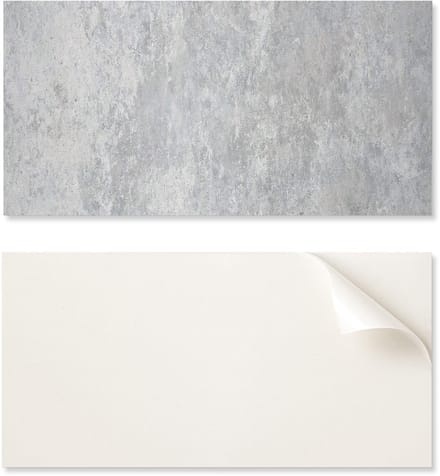Zelfklevend vinylpaneel met print, 120x60 cm, met natuursteenstructuur.
