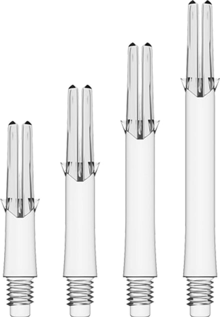 L-Style L-Shaft Locked Straight Clear - Dart Shafts
