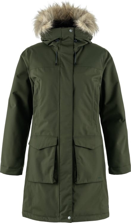 FJALLRAVEN Nuuk lite parka W 87161 662 deep forest M