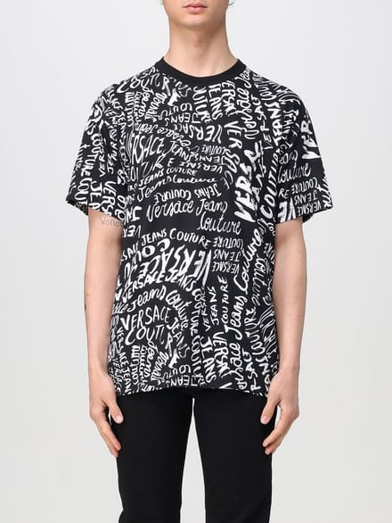 AllOver Logo Print TShirt - Black T-Shirts