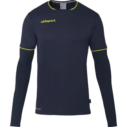 Keepersshirt - Uhlsport Save Goalkeeper Shirt Navy Fluo Yellow