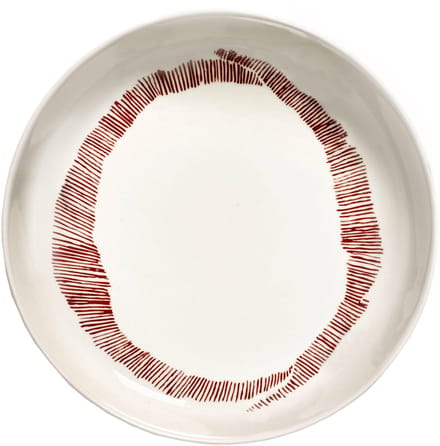 Serax - Ottolenghi Feast - Bord - Wit/Zwart - 22 Ø - 2 stuks